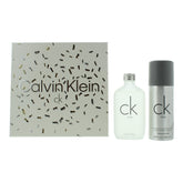 Calvin Klein Ck One 2 Piece Gift Set: Eau de Toilette 100ml, Deodorant Spray 150ml Calvin Klein Ck One 2 Piece Gift Set: Eau de Toilette 100ml, Deodorant Spray 150ml